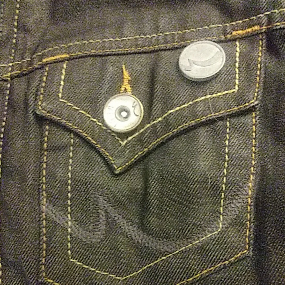 Designer denim jacket - Picture 3 of 4